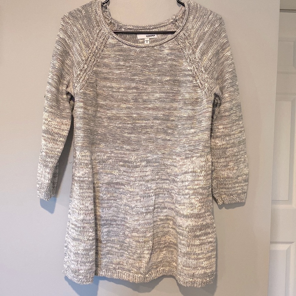 Sonoma Heather Sweater Long - Size M.